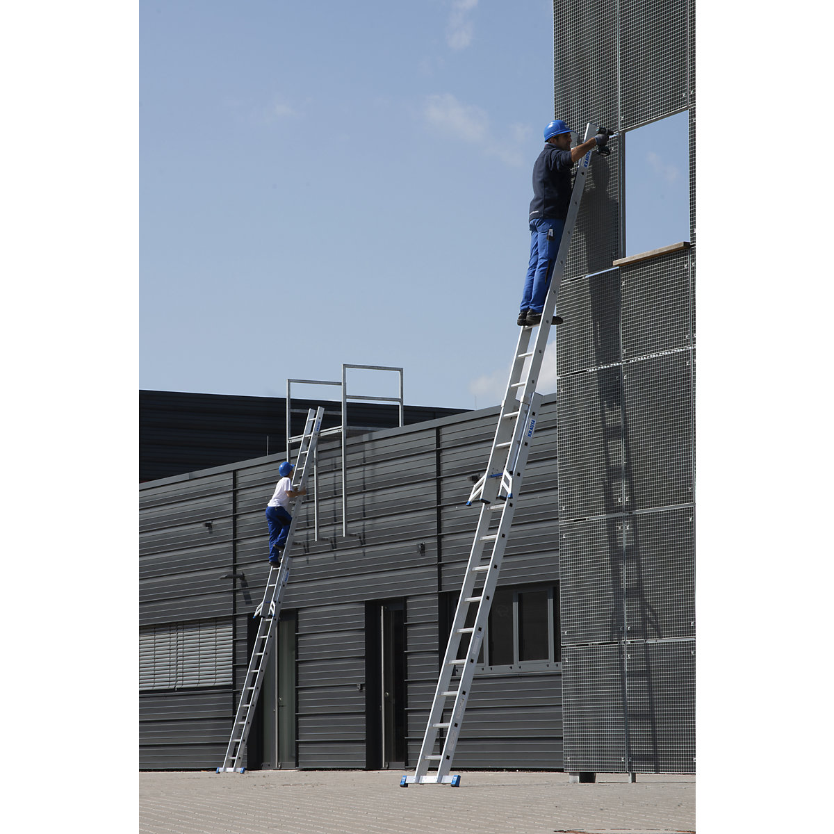 STABILO + S professional extension ladder – KRAUSE (Product illustration 14)-13
