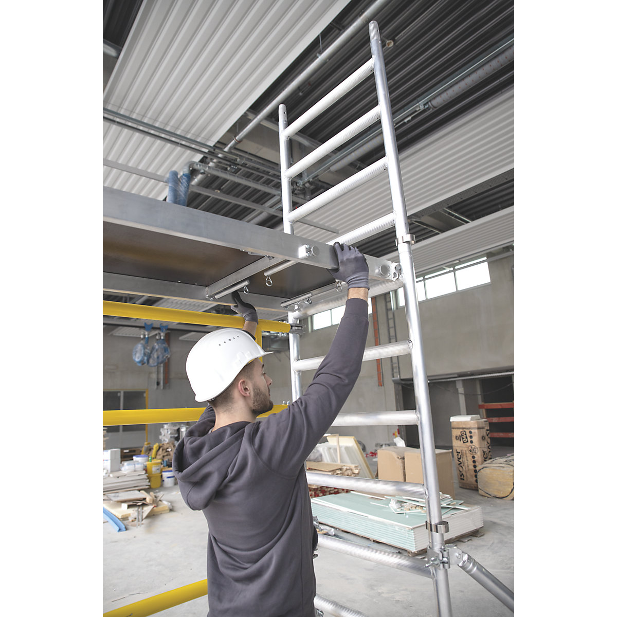 FLEXXTOWER one-person scaffolding – MUNK (Product illustration 8)-7