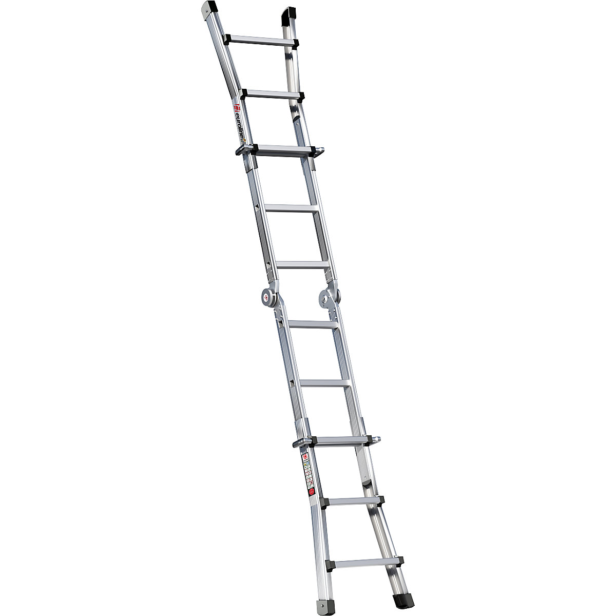 Alu-Vario folding ladder – euroline (Product illustration 2)-1