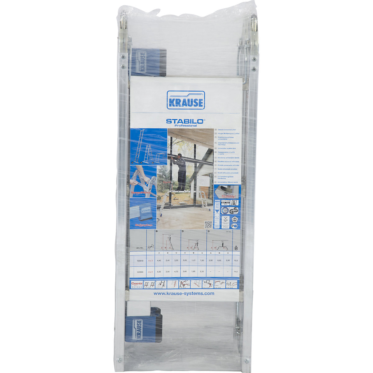 STABILO hinged multipurpose ladder – KRAUSE (Product illustration 16)-15