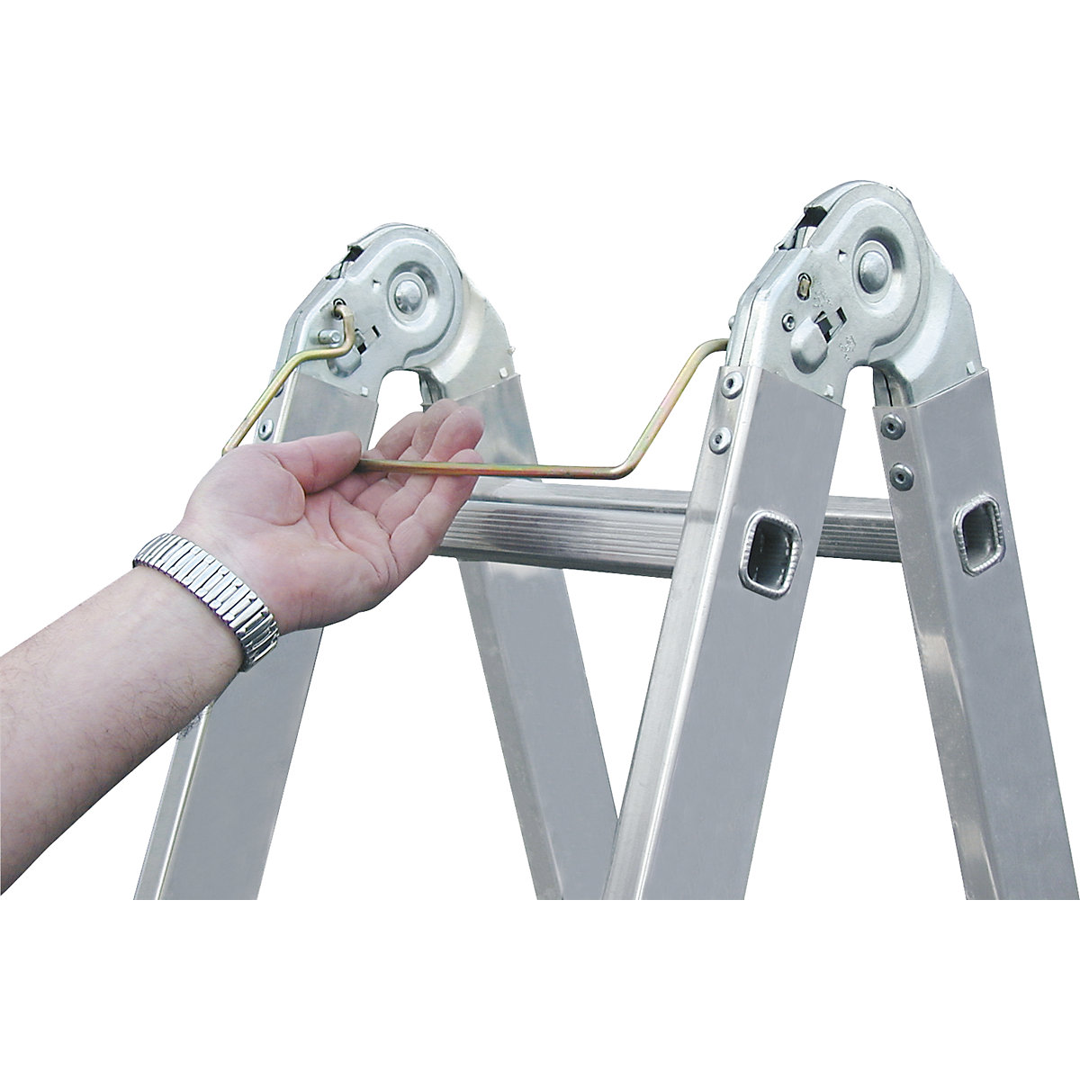STABILO hinged multipurpose ladder – KRAUSE (Product illustration 19)-18