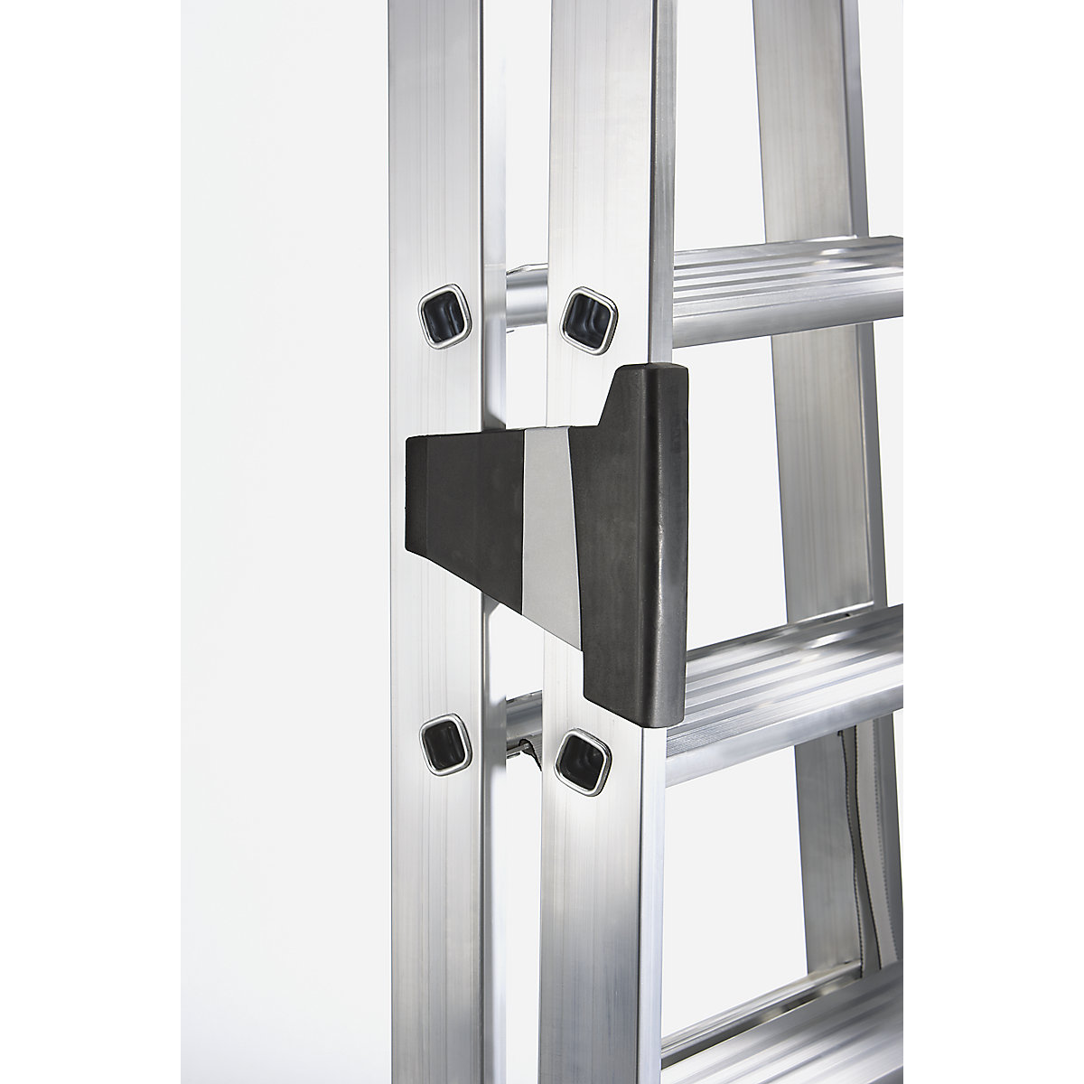 Aluminium step ladder with large platform – MUNK (Product illustration 5)-4