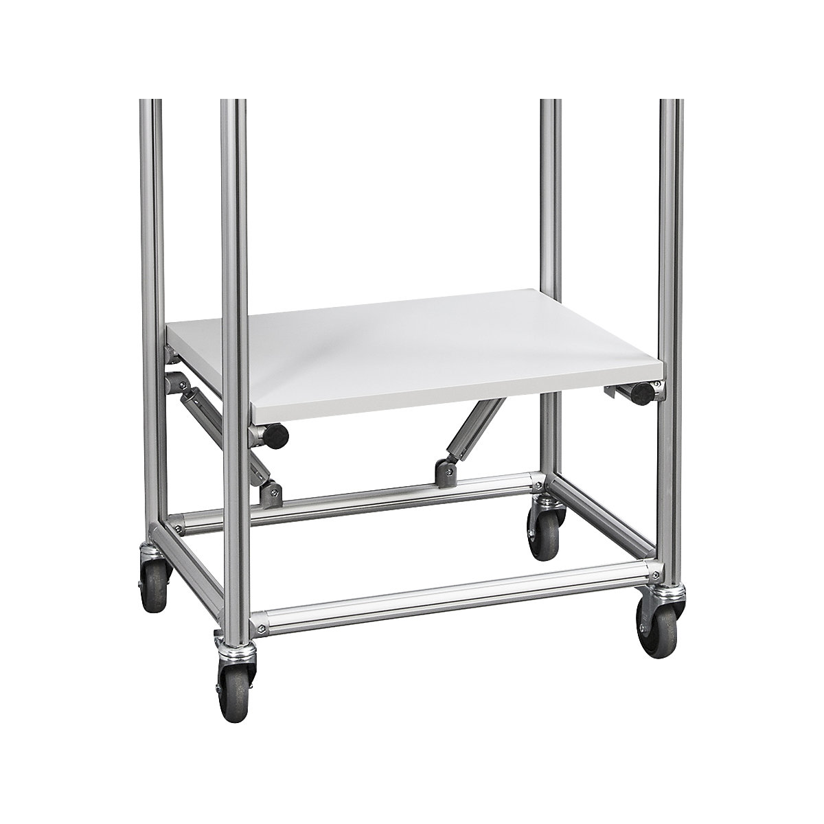 Alu-Profil Computer-Arbeitsplatz, mobil (Produktabbildung 4)-3