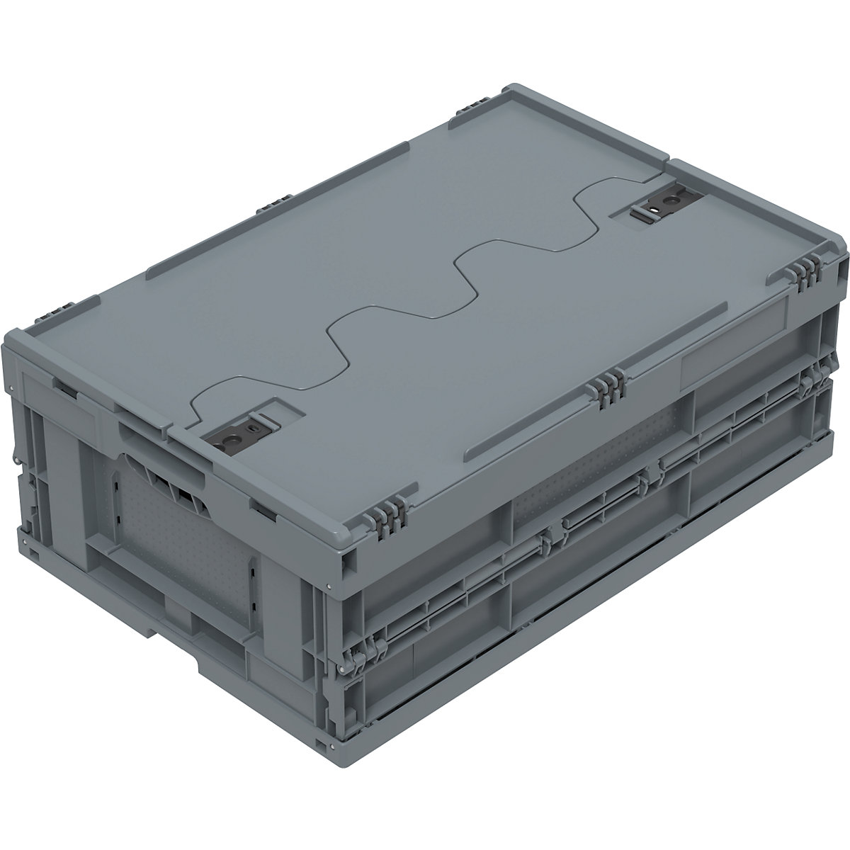 Faltbox aus recyceltem Regenerat (Produktabbildung 4)-3