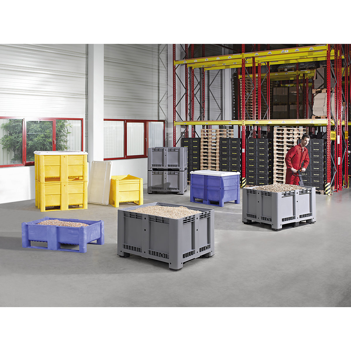 Großbehälter aus Polyethylen (Produktabbildung 2)-1