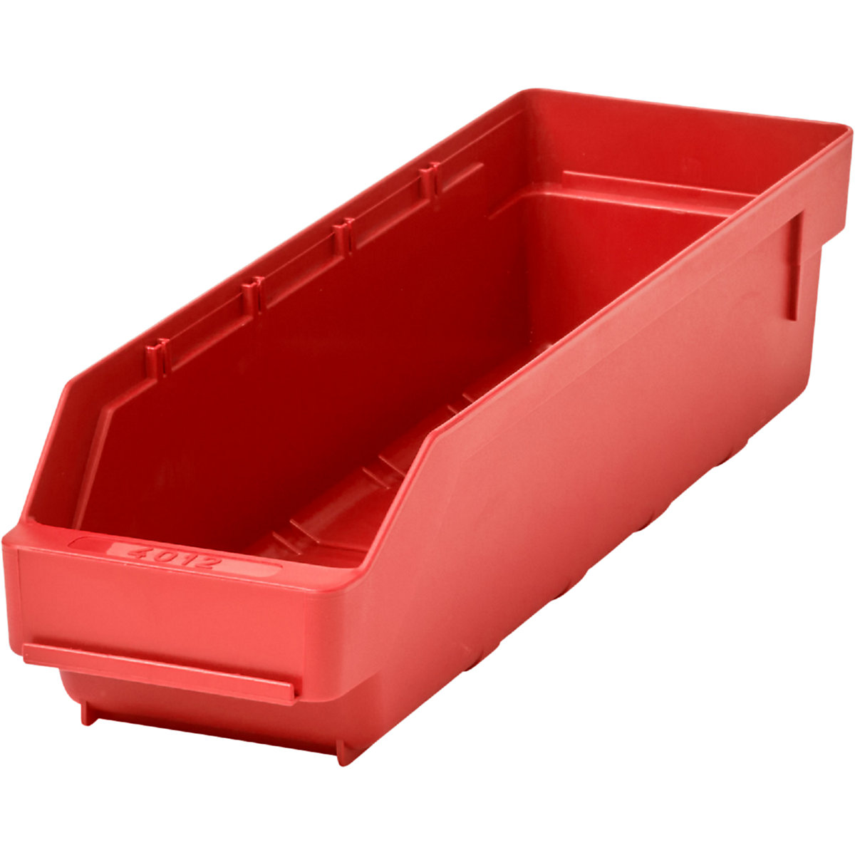 Regalkasten aus hochschlagfestem Polypropylen STEMO, rot, LxBxH 400 x 118 x 95 mm, VE 30 Stk-9