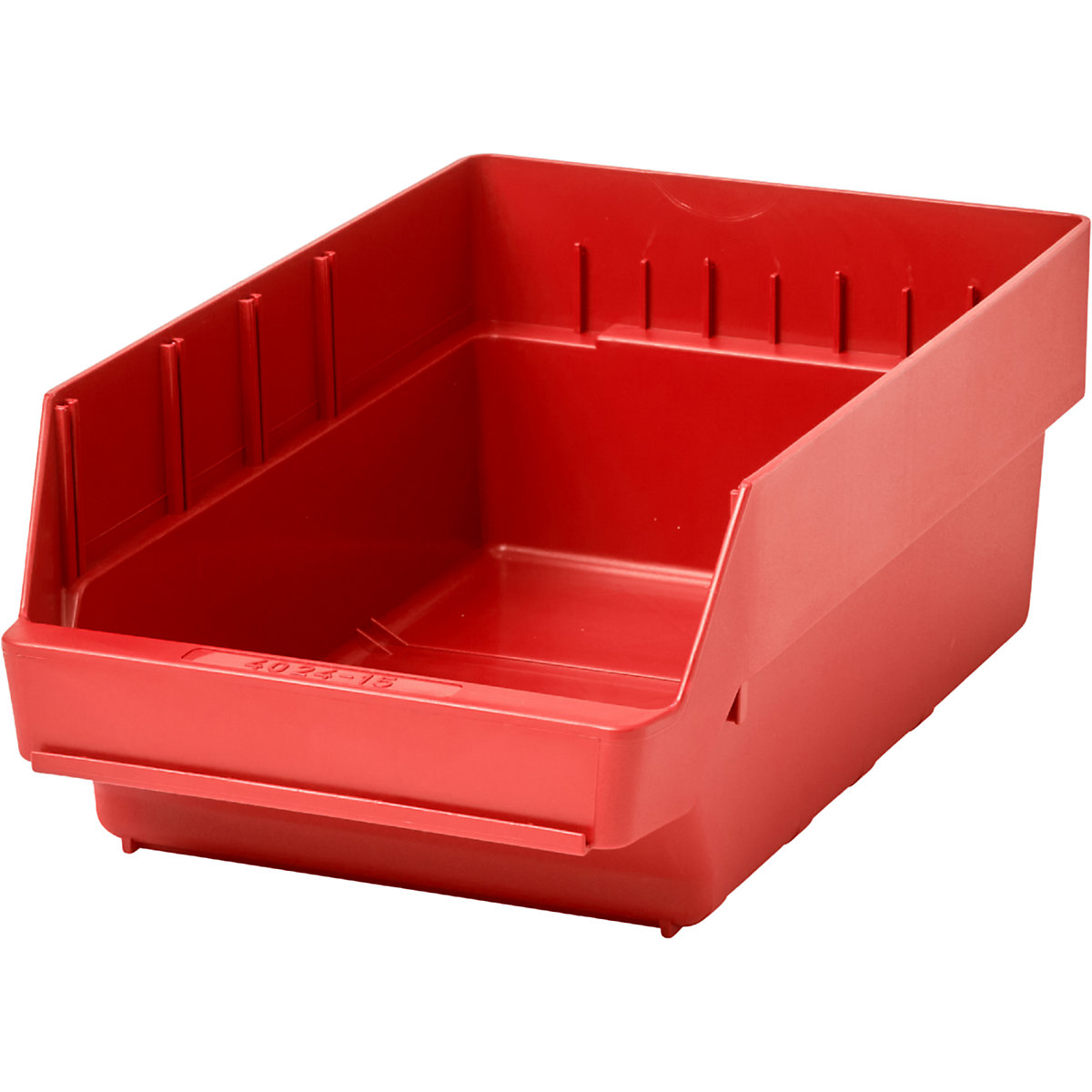 Regalkasten aus hochschlagfestem Polypropylen STEMO, rot, LxBxH 400 x 240 x 150 mm, VE 10 Stk-4