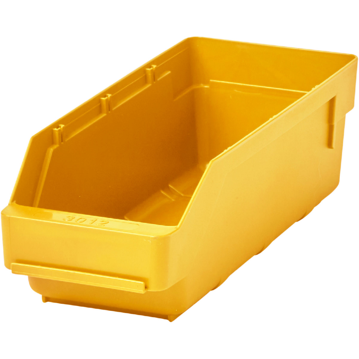 Regalkasten aus hochschlagfestem Polypropylen STEMO, gelb, LxBxH 300 x 118 x 95 mm, VE 30 Stk-9