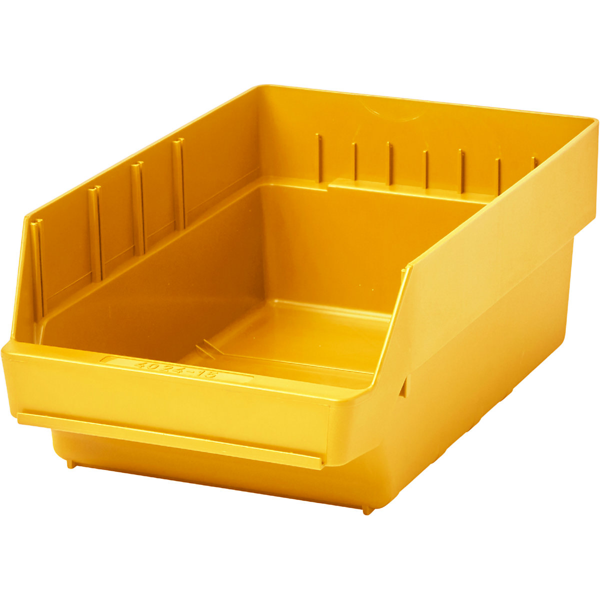 Regalkasten aus hochschlagfestem Polypropylen STEMO, gelb, LxBxH 400 x 240 x 150 mm, VE 10 Stk-13