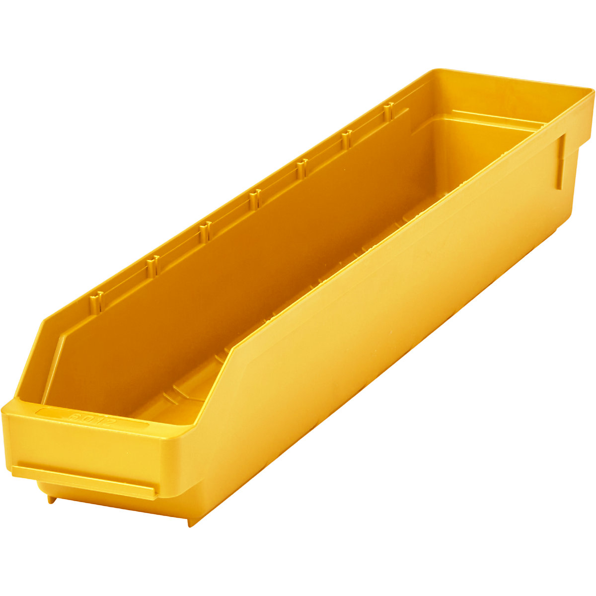 Regalkasten aus hochschlagfestem Polypropylen STEMO, gelb, LxBxH 600 x 118 x 95 mm, VE 30 Stk-7