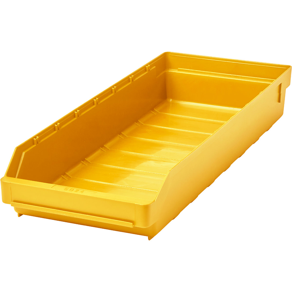 Regalkasten aus hochschlagfestem Polypropylen STEMO, gelb, LxBxH 600 x 240 x 95 mm, VE 15 Stk-6