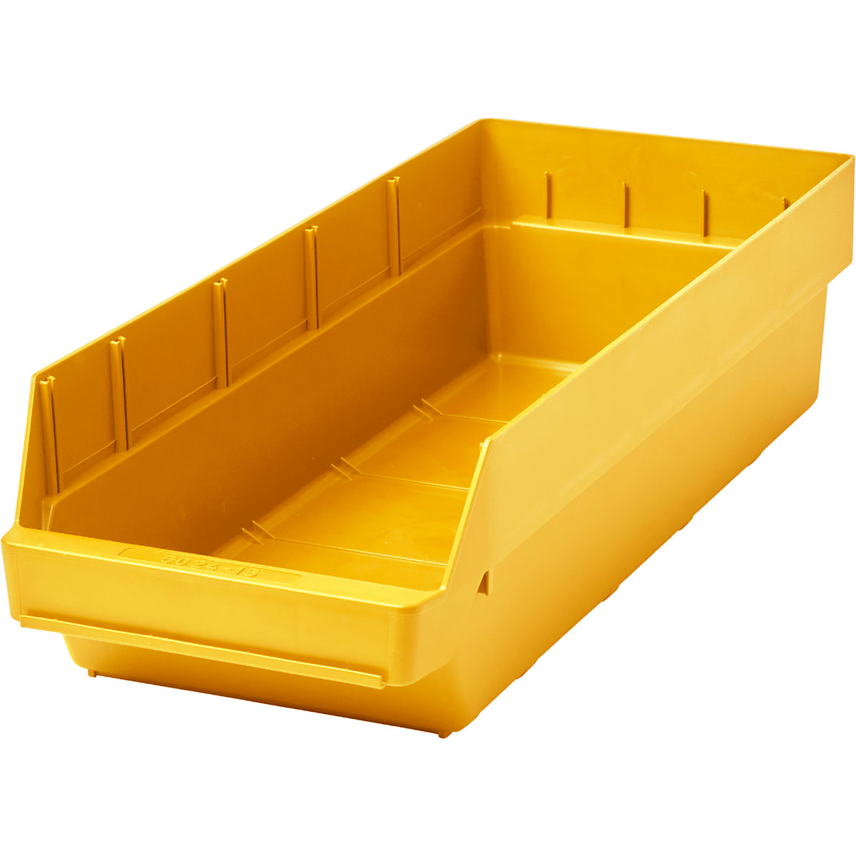 Regalkasten aus hochschlagfestem Polypropylen STEMO, gelb, LxBxH 600 x 240 x 150 mm, VE 10 Stk-3