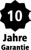 10 Jahre Garantie