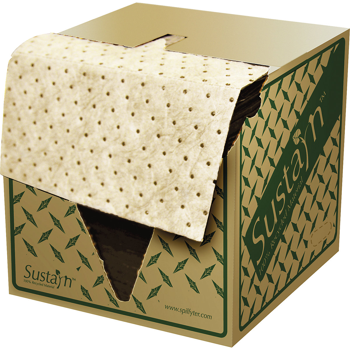 Sustayn™ absorbent sheeting for oil