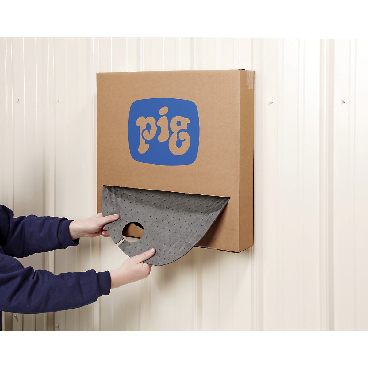 Universal absorbent sheeting 210 l drum lid matting – PIG (Product illustration 2)-1