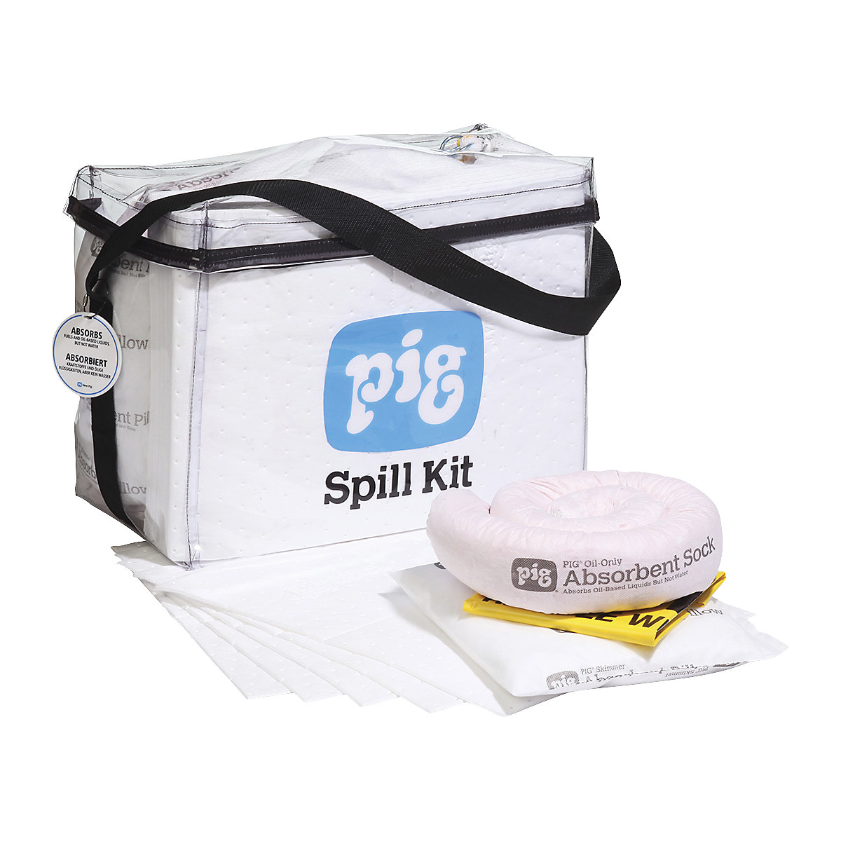 Emergency kit in a transparent bag – PIG