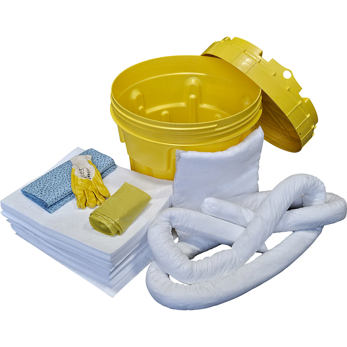 Kit for spillage emergencies – eurokraft basic (Product illustration 5)-4