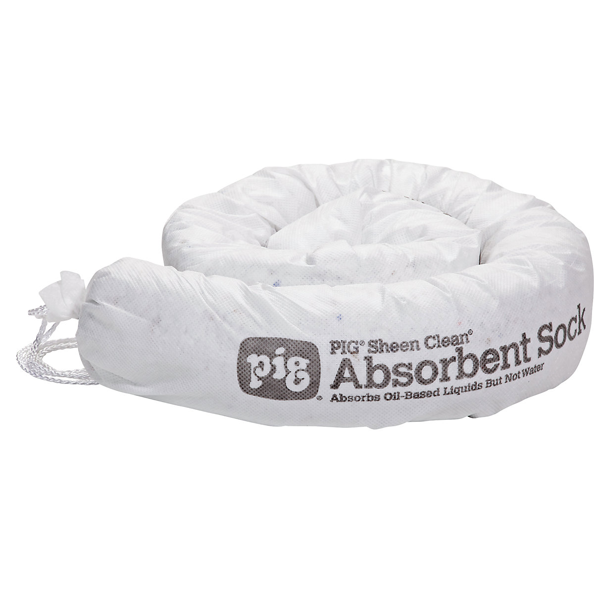 PIG SHEEN Clean® Oil-Only Bindevlies-Saugstrumpf, VE à 12 Stk, Ø 80 mm, Länge 1220 mm