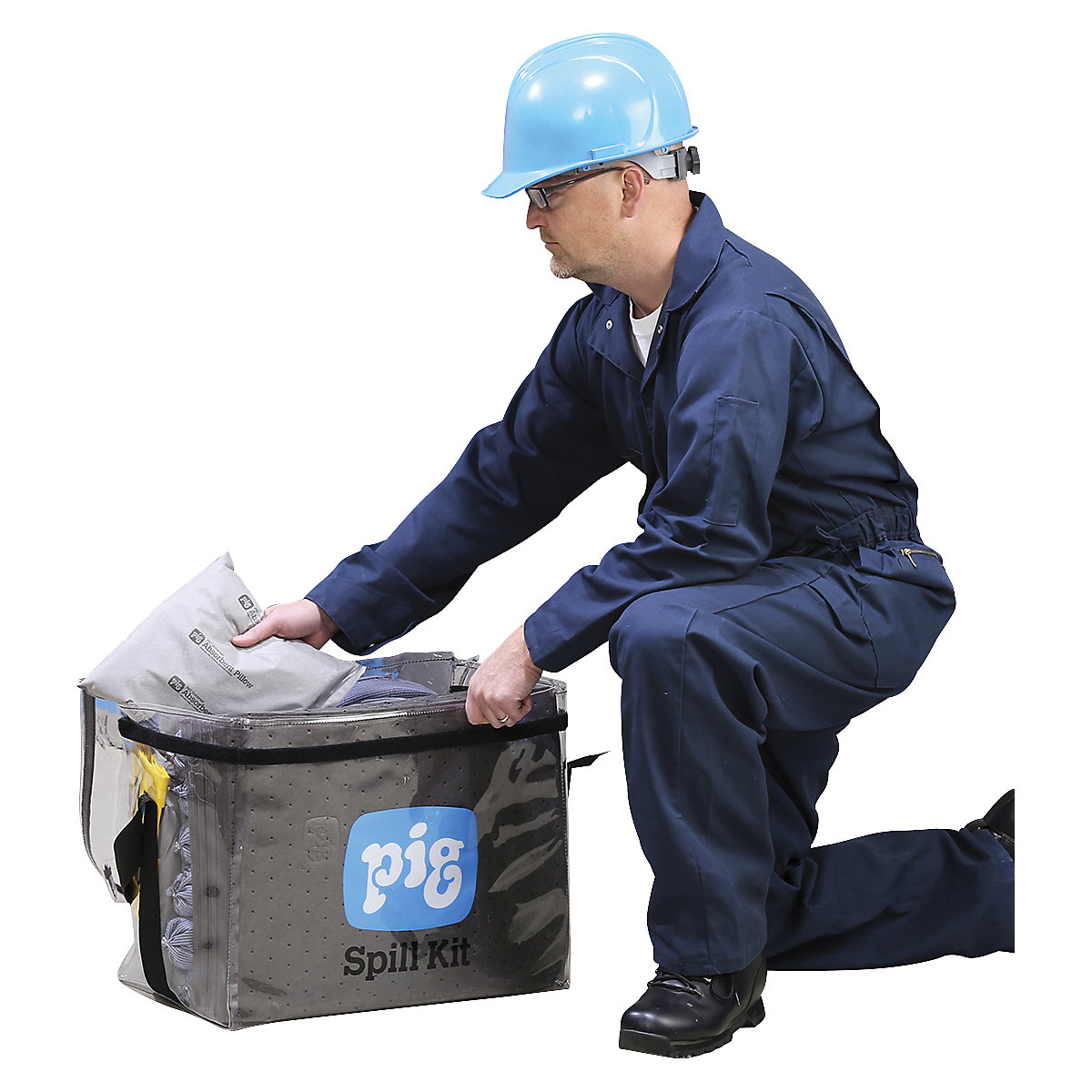 Kit voor noodgevallen in transparante tas – PIG (Productafbeelding 3)-2