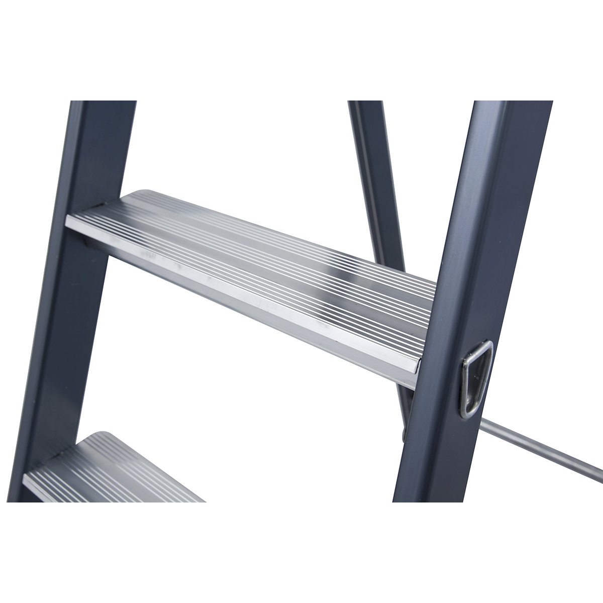 Aluminijasta dvokraka lestev s stopnicami – KRAUSE (Slika izdelka 3)-2