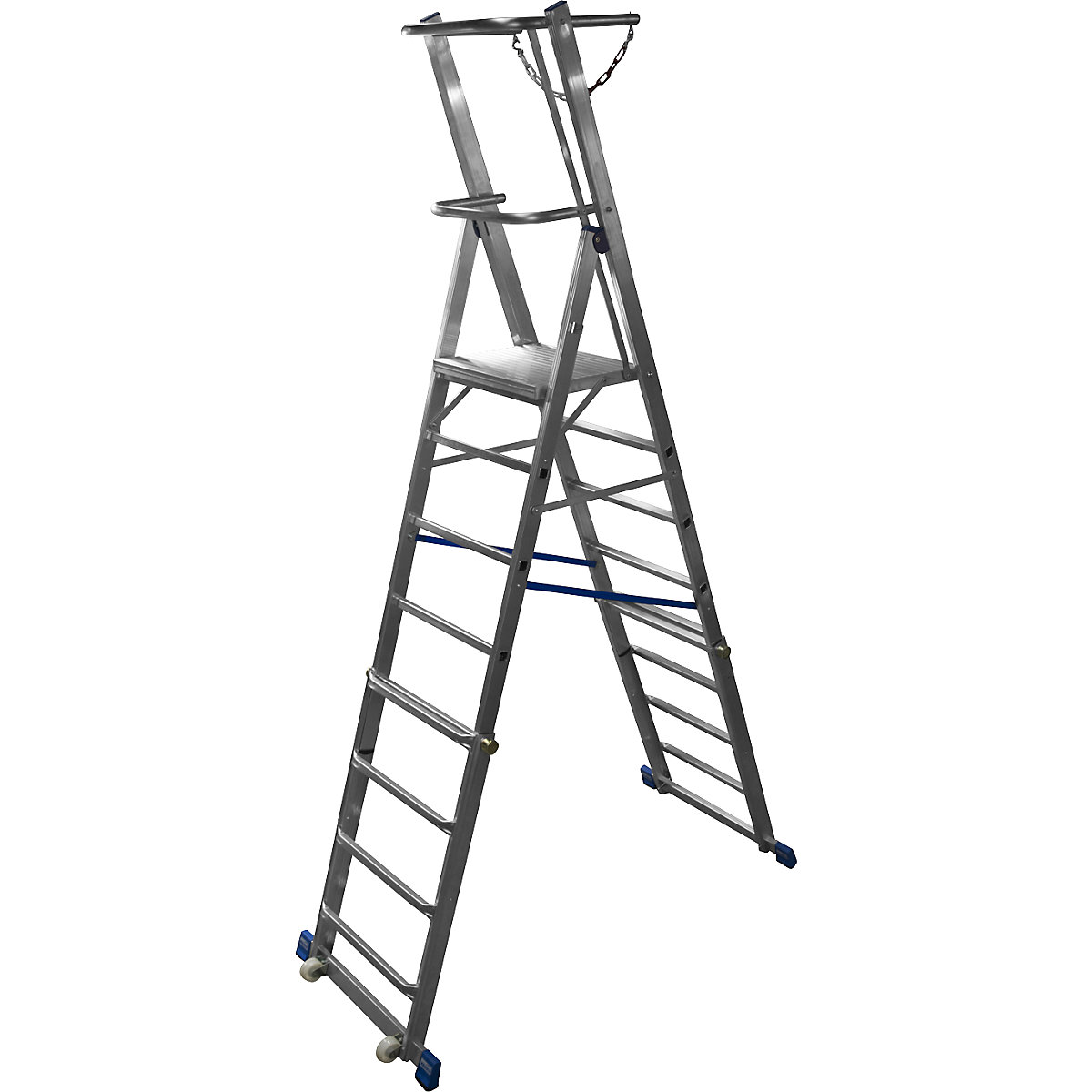 Teleskopska lestev s ploščadjo – KRAUSE (Slika izdelka 7)-6