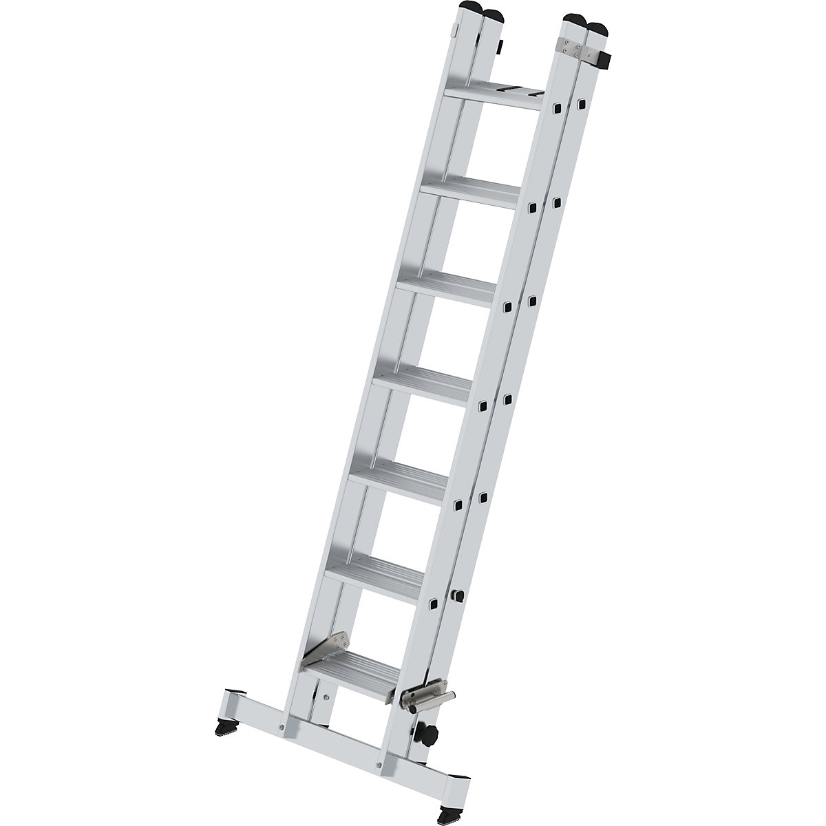 Pomična lestev s stopnicami, dvodelna – MUNK (Slika izdelka 2)-1