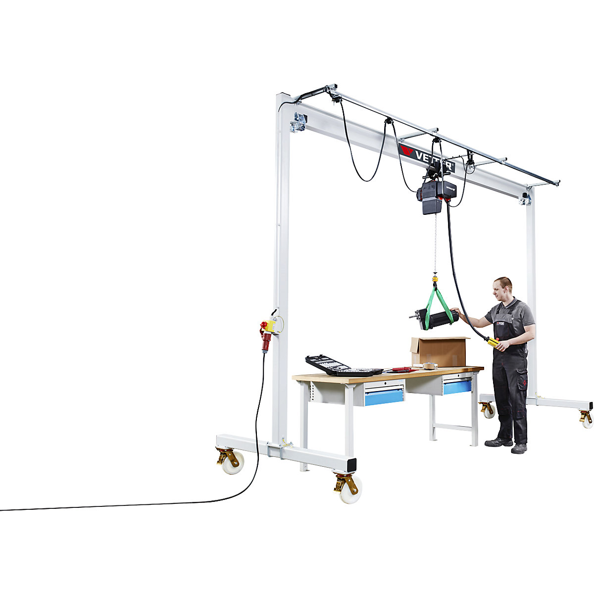 Steel mobile gantry crane PA – Vetter (Product illustration 2)-1