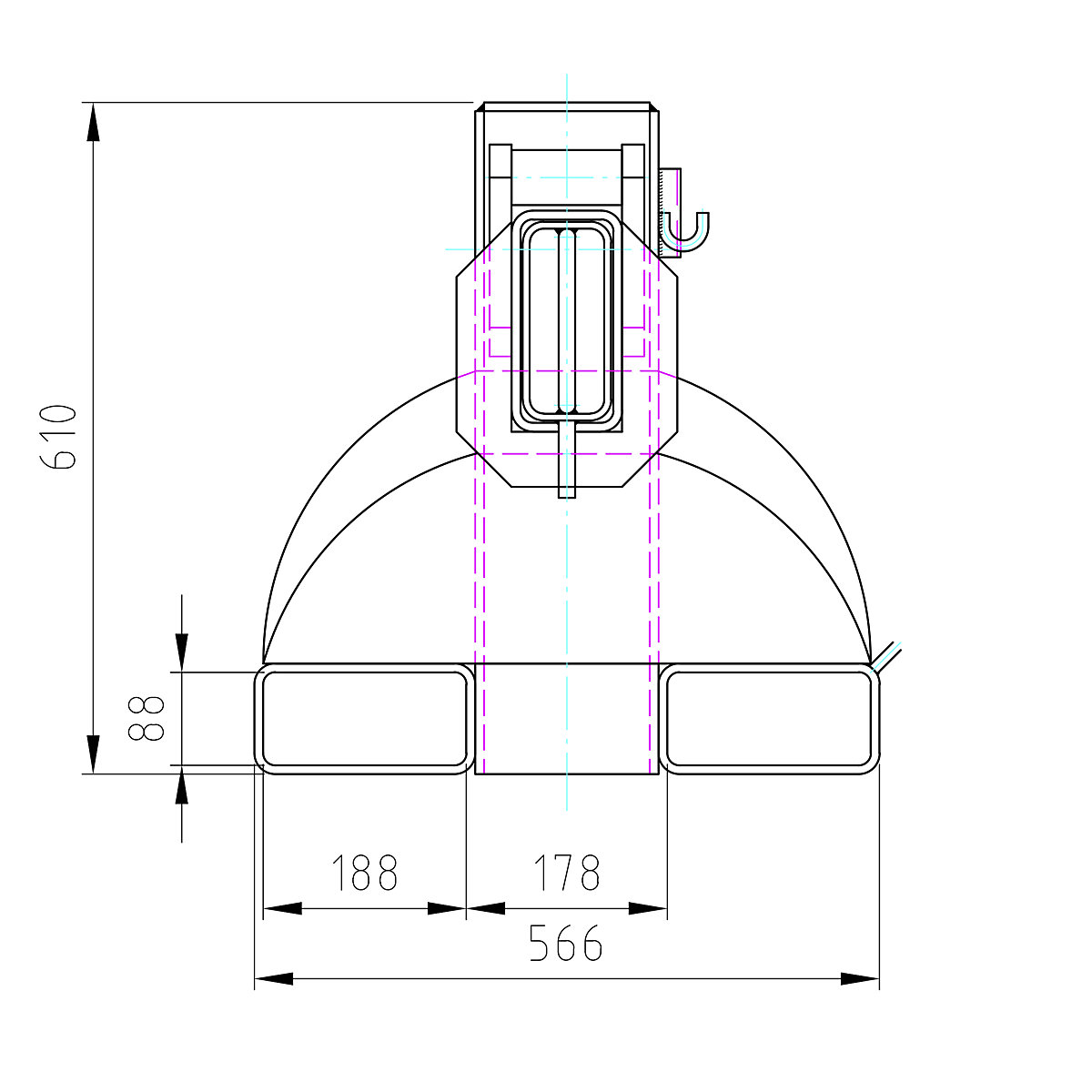 Telescopic loader – eurokraft pro (Product illustration 4)-3