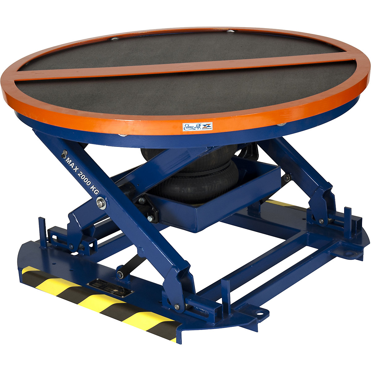 Automatic pallet leveller with turntable – Edmolift