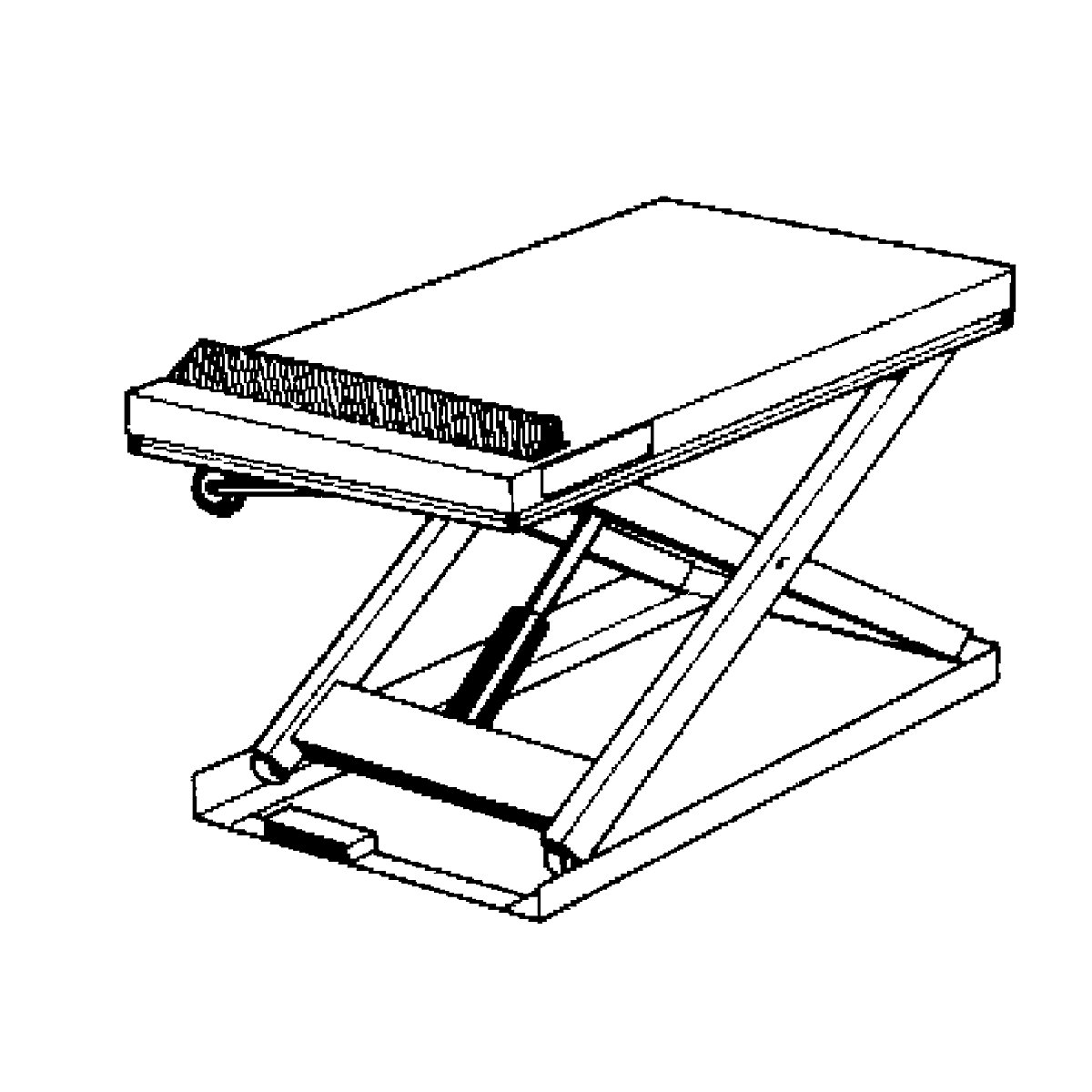 Compact lift table – Edmolift (Product illustration 3)-2