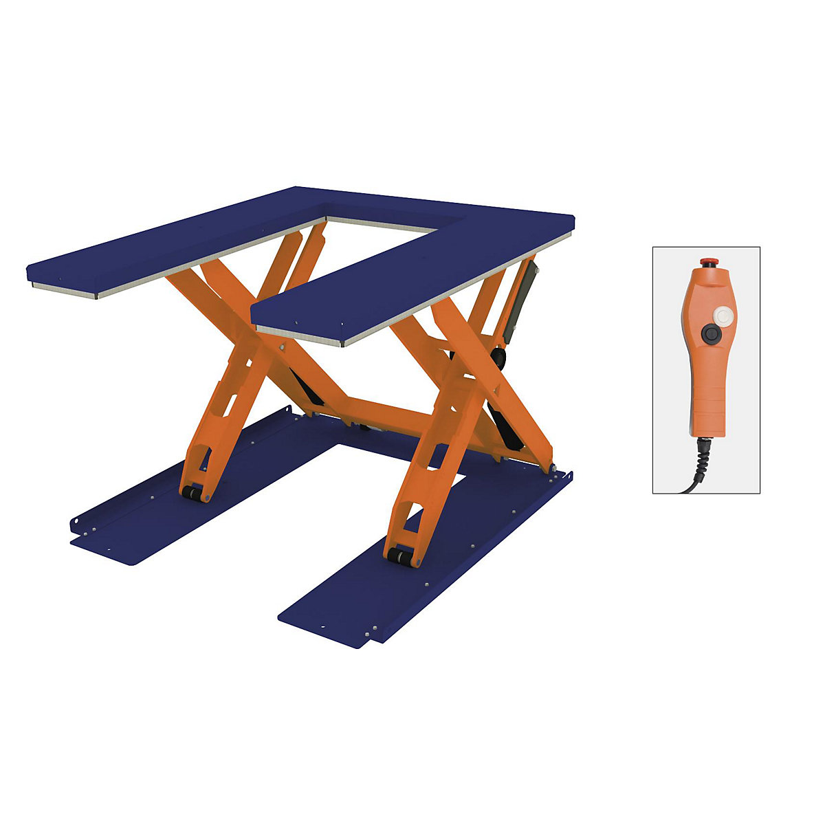 Low profile lift table - Edmolift