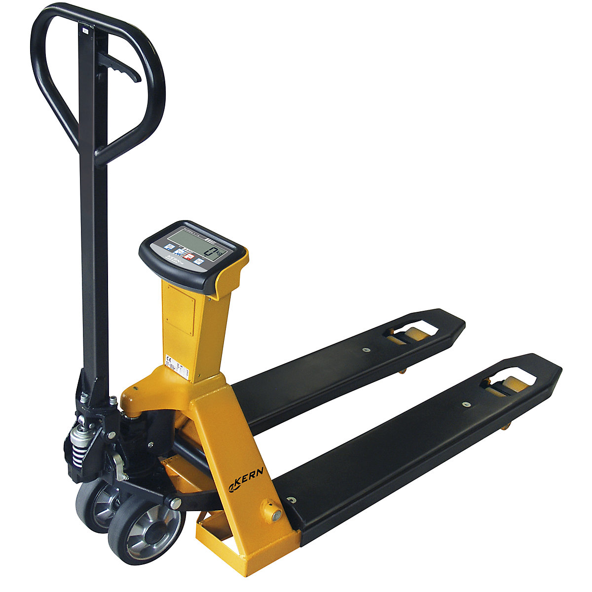 Pallet truck with LCD display – KERN