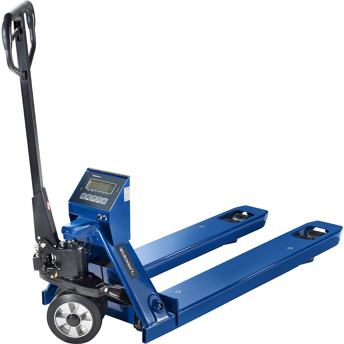Pallet truck with weighing scale – eurokraft pro (Product illustration 7)-6