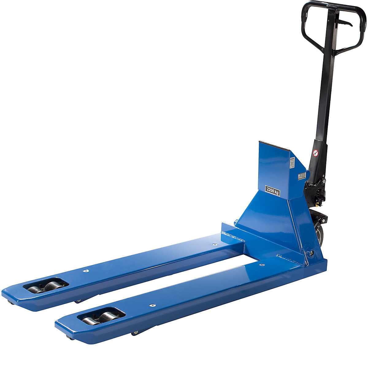 Pallet truck with weighing scale – eurokraft pro (Product illustration 8)-7
