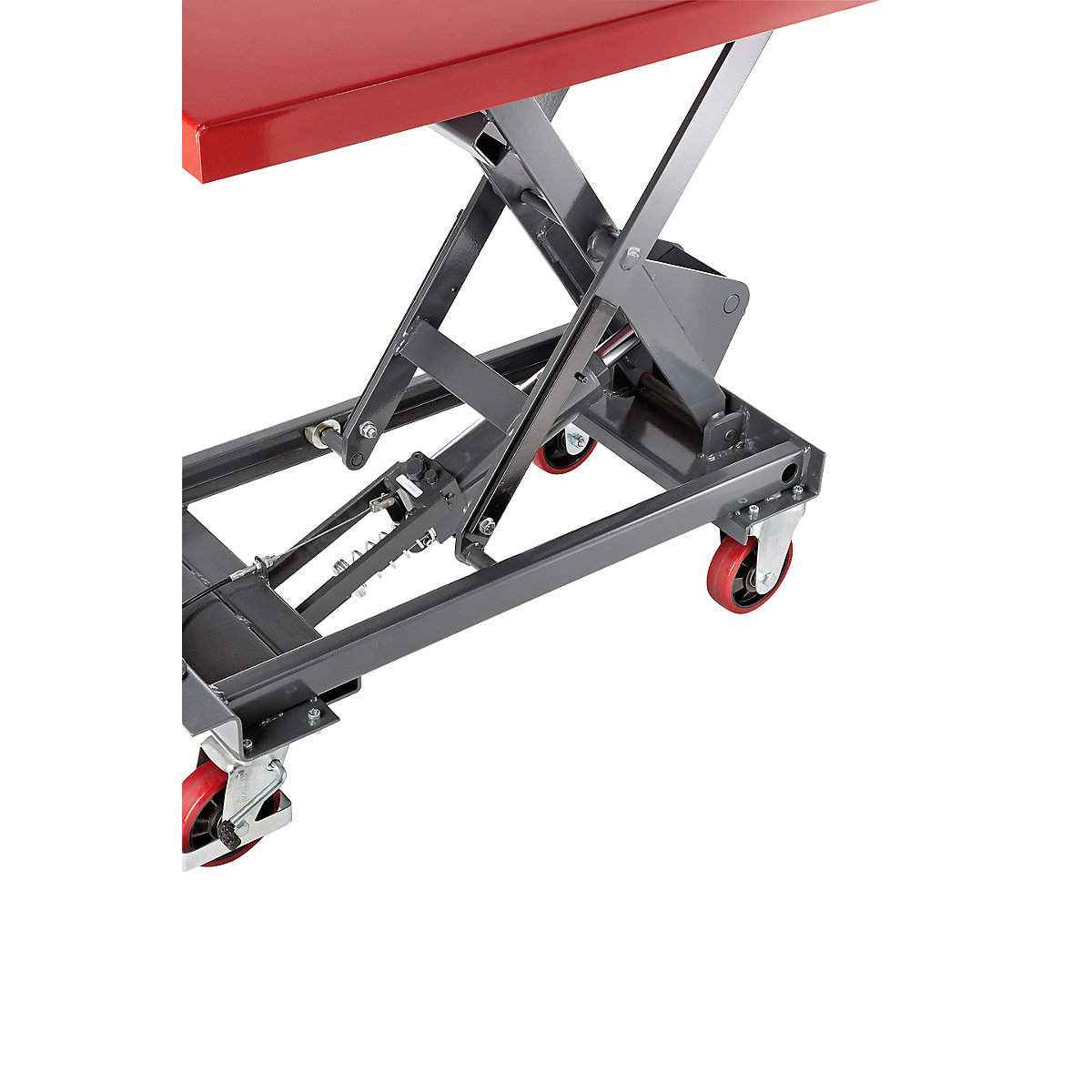 Lifting platform trolley – eurokraft basic (Product illustration 3)-2