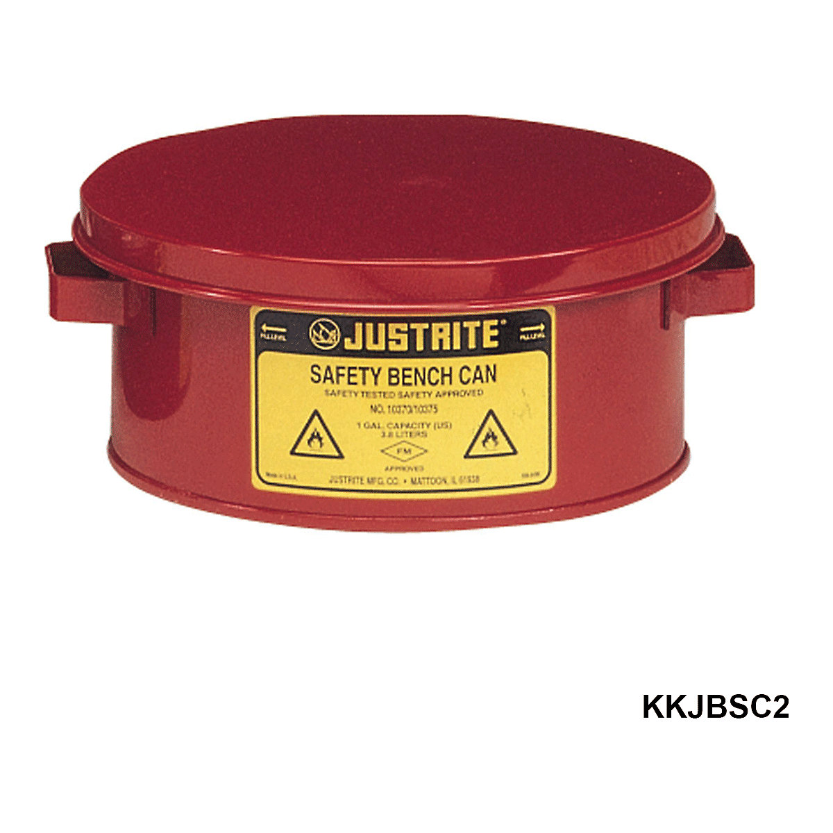 Justrite Benchtop Solvent Cans, Justrite Benchtop Solvent Cans, Justrite Benchtop Solvent Cans | 4 Litre-2