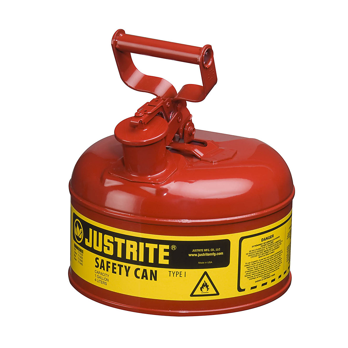 Justrite Type 1 Safety Can (Product illustration 5)-4