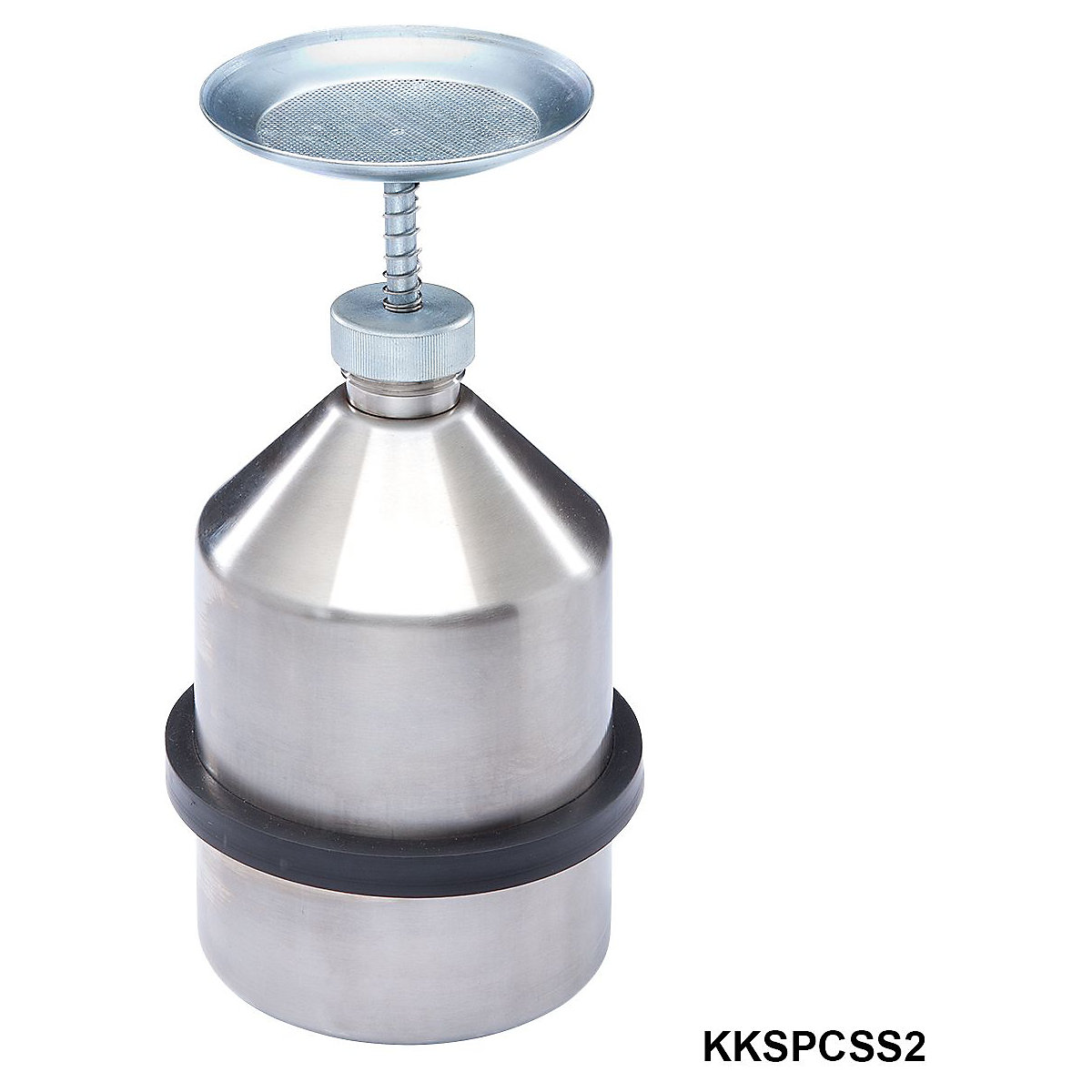 Solvent Plunger Can Stainless Steel, Solvent Plunger Can Stainless Steel, Solvent Plunger Can Stainless Steel | 2 Litre-2