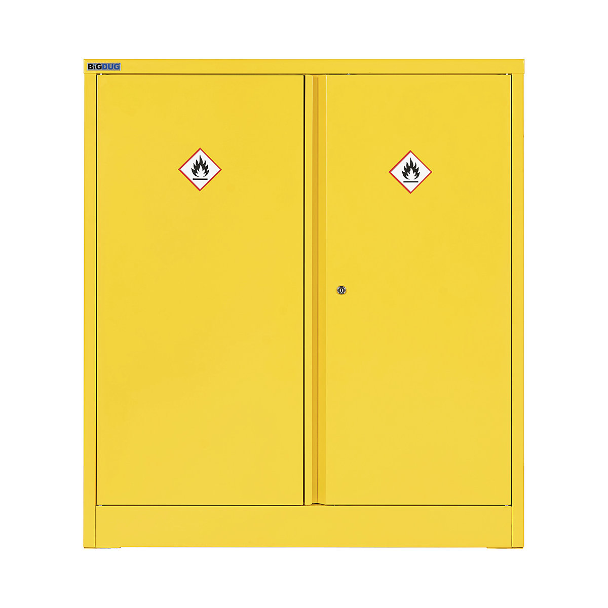 BiGDUG Essentials Hazardous Substance Cabinets, BiGDUG Essentials Hazardous Substance Cabinets, BiGDUG Essentials Hazardous Substance Cabinet | 1 Shelf | 1016h x 915w x 460d mm-0
