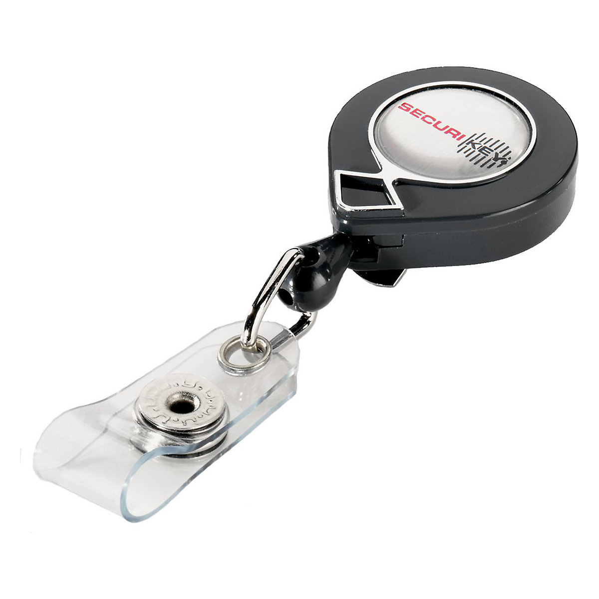 Light Duty Retractable Key Reels, Light Duty Retractable Key Reels, Light Duty Retractable Key Reel 910mm Reel ID/Swipe Card with Spring Clip-0