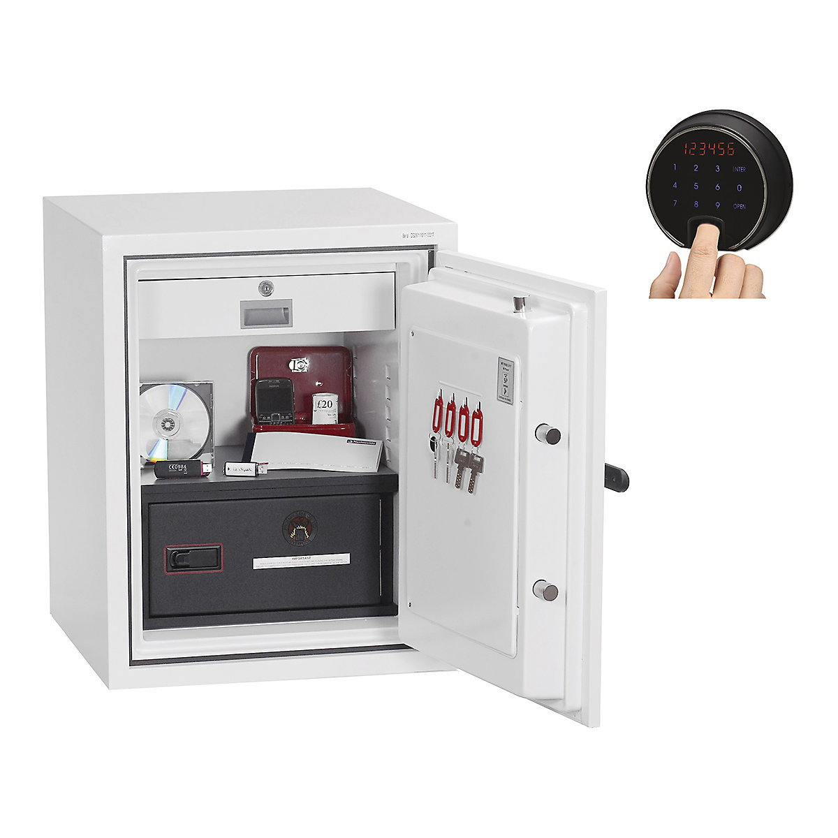 Phoenix Data Combi Data Safes (Product illustration 5)-4