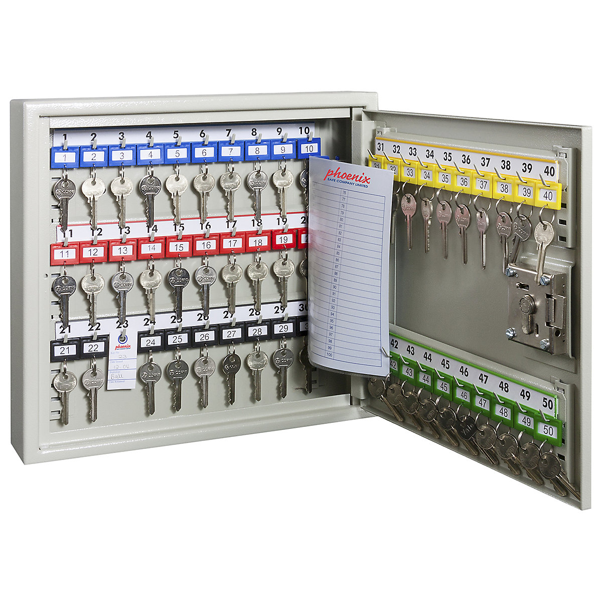 Phoenix Extra Security Key Cabinet (Product illustration 3)-2