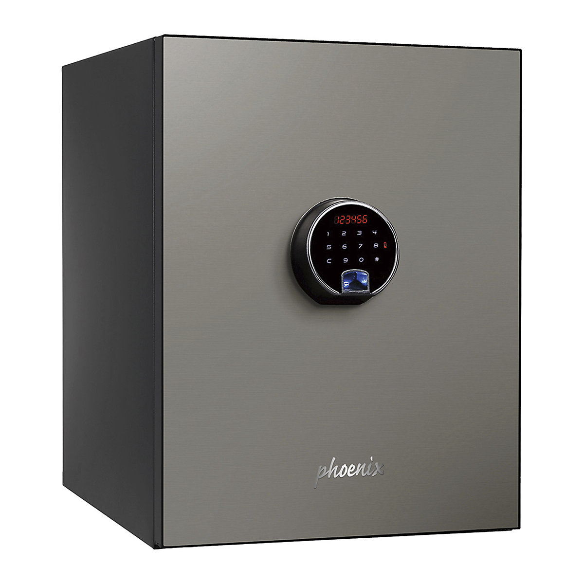 Phoenix Spectrum Plus Safes, Phoenix Spectrum Plus Safes, Phoenix Spectrum Plus Safe | 515h x 405w x 470d mm | LS6011FS | Dark Grey/Metallic Silver | Door to Door-2
