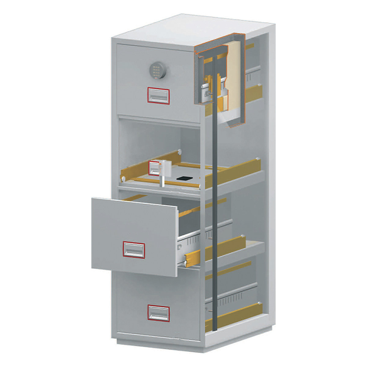 Phoenix World Class Vertical Fire Files (Product illustration 10)-9