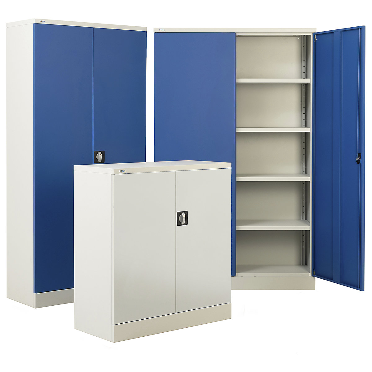 BiGDUG Essentials Steel Workplace Cupboards (Product illustration 2)-1