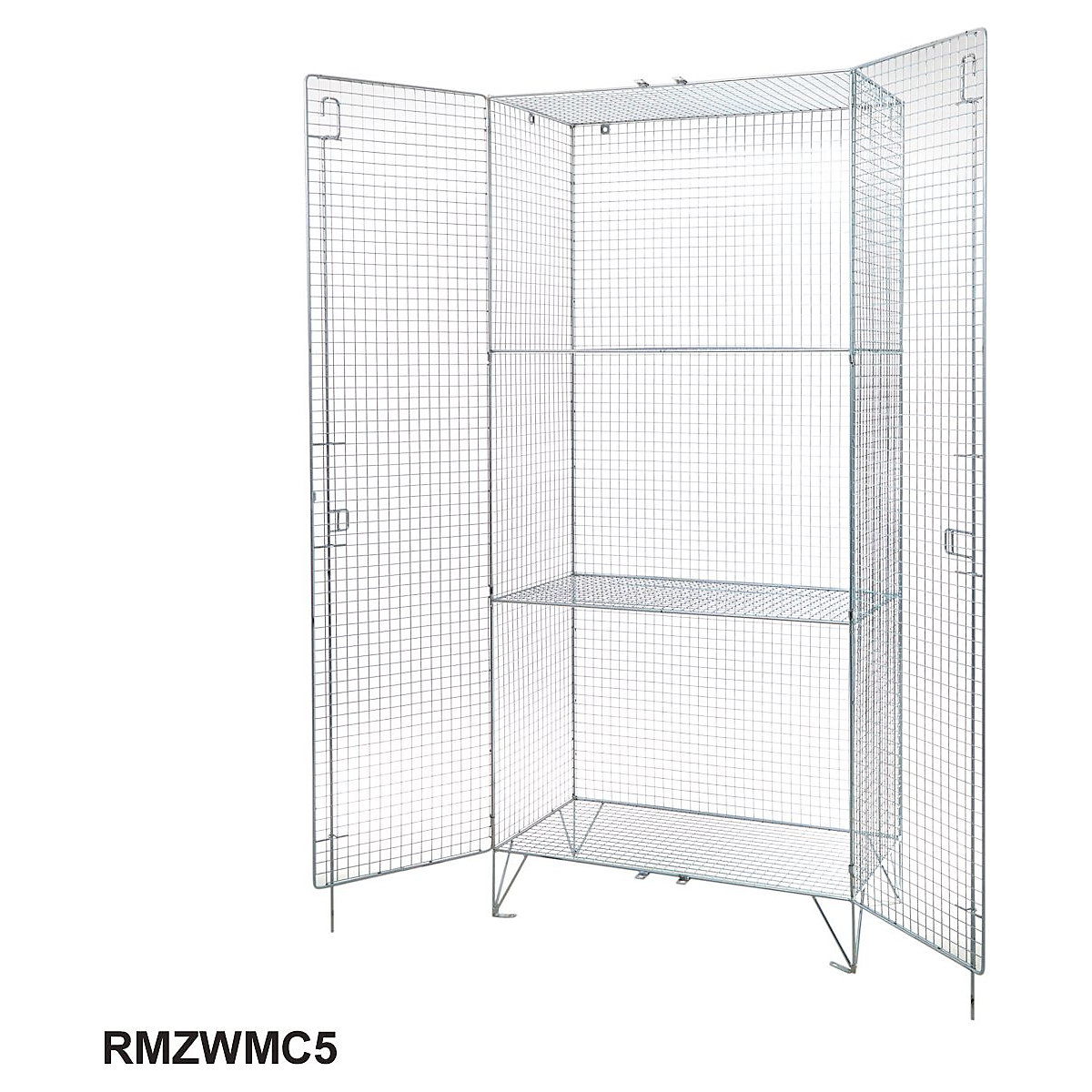 Zinc Wire Mesh Cupboards (Product illustration 3)-2