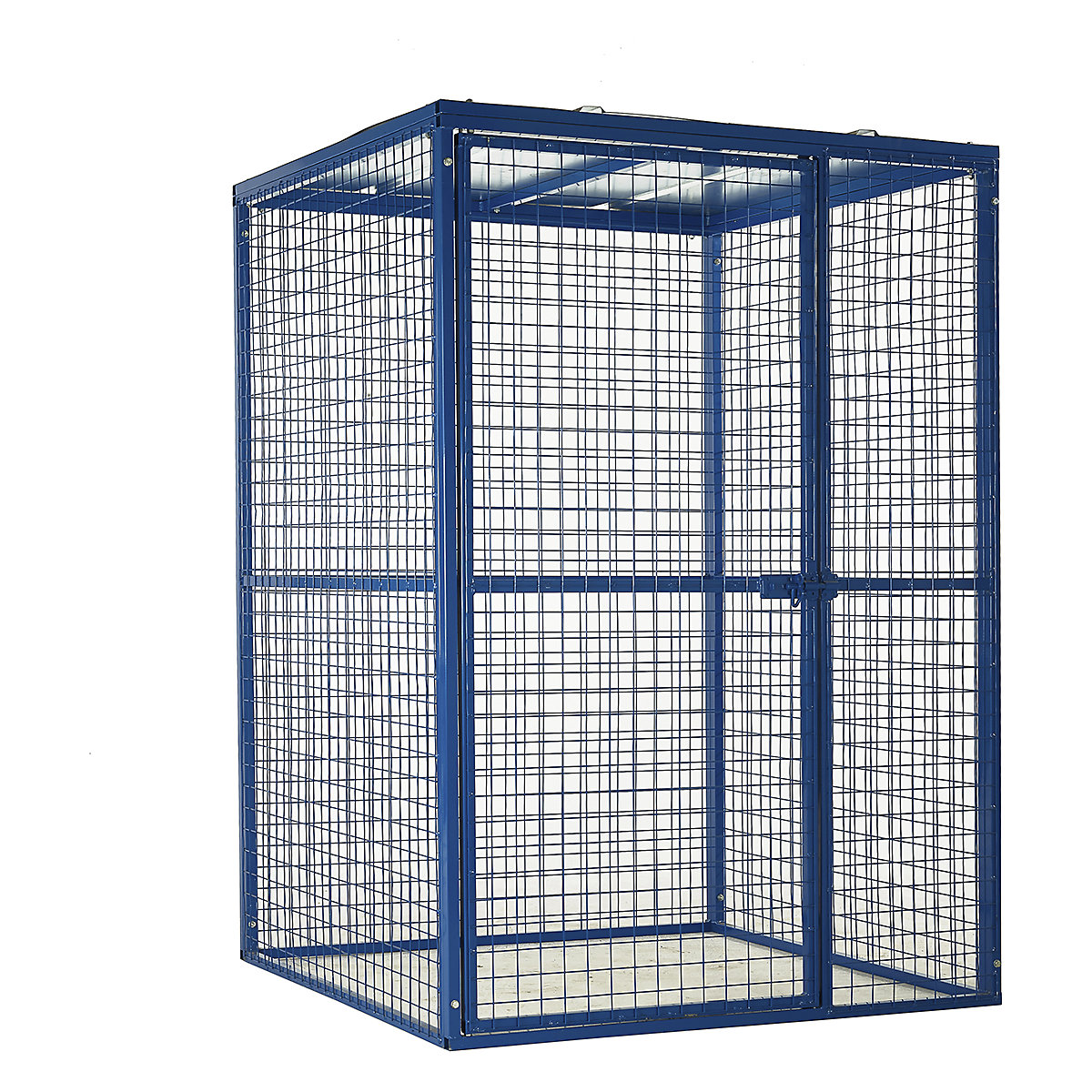 Knock Down Security Cages, Knock Down Security Cages, Knock Down Cylinder Cages | 1830h x 1260w x 1310d mm | Galvanised-0