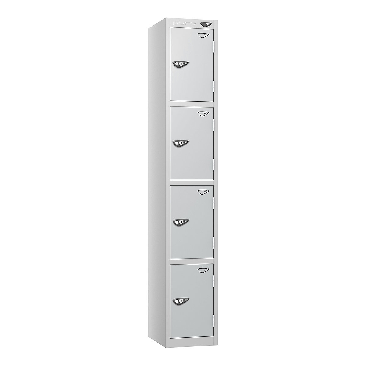 Pure Prime Coin Retain Lockers | Pearl Silver Bioshell