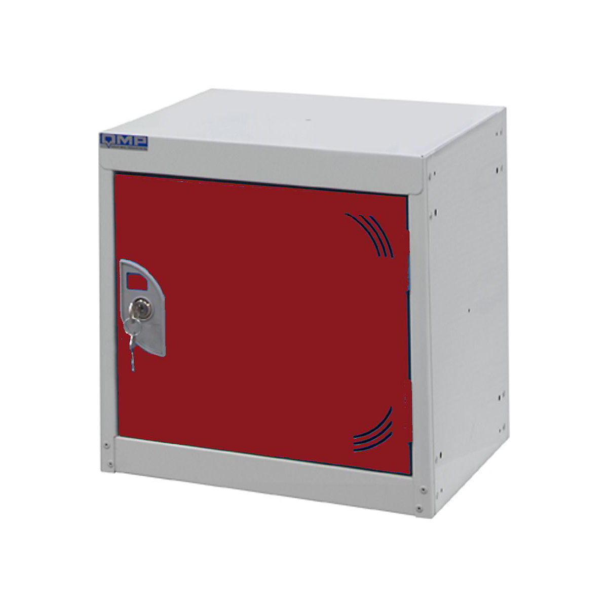 Mercian Cube Lockers, Mercian Cube Lockers, Mercian Cube Locker | 380h x 380w x 380d mm | Red Door-0