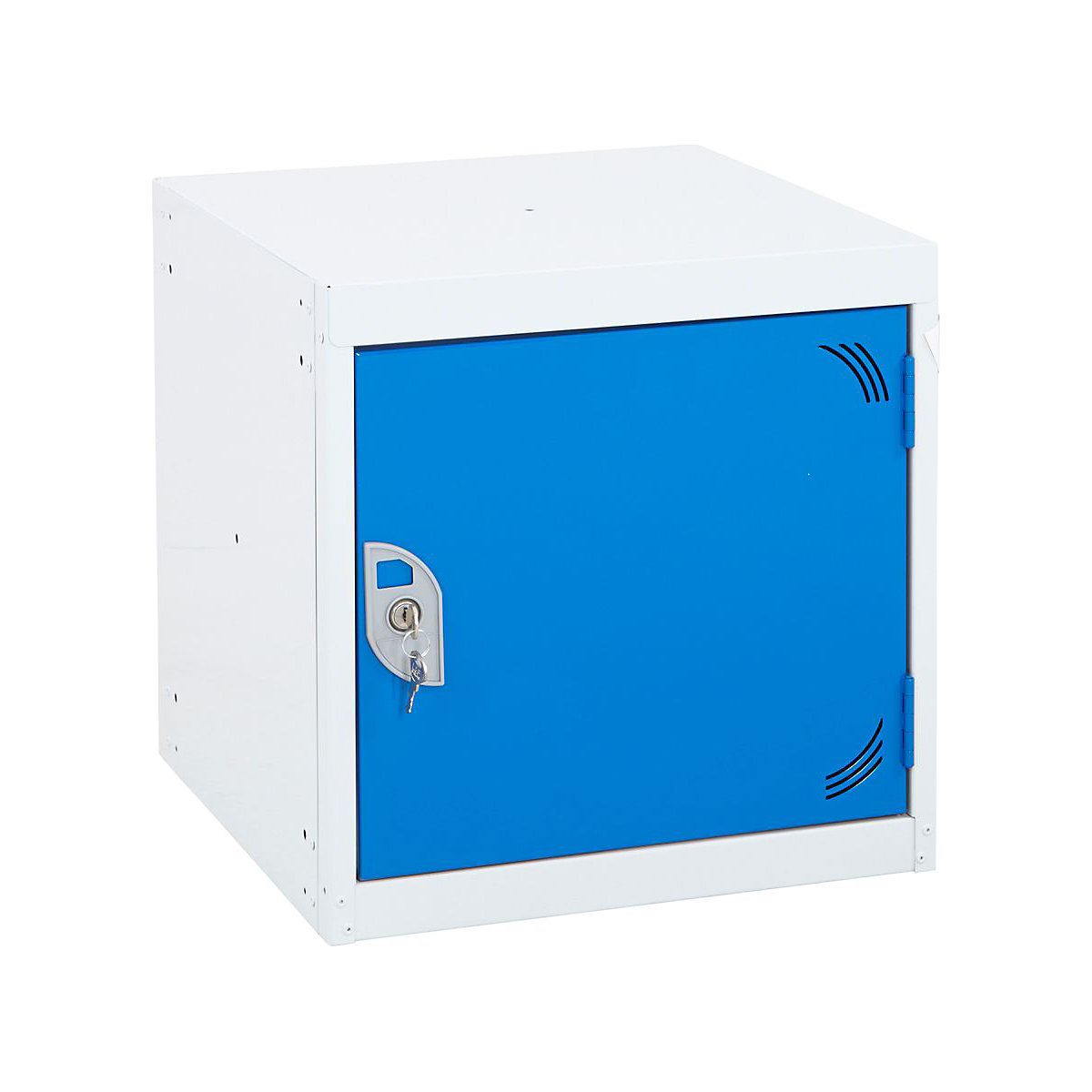 Mercian Cube Lockers, Mercian Cube Lockers, Mercian Cube Locker | 450h x 450w x 450d mm | Blue Door-0